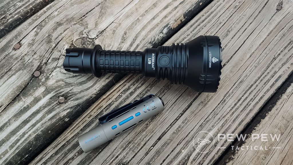 Acebeam L19 and Rider RX