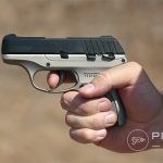 Ruger EC9s one hand