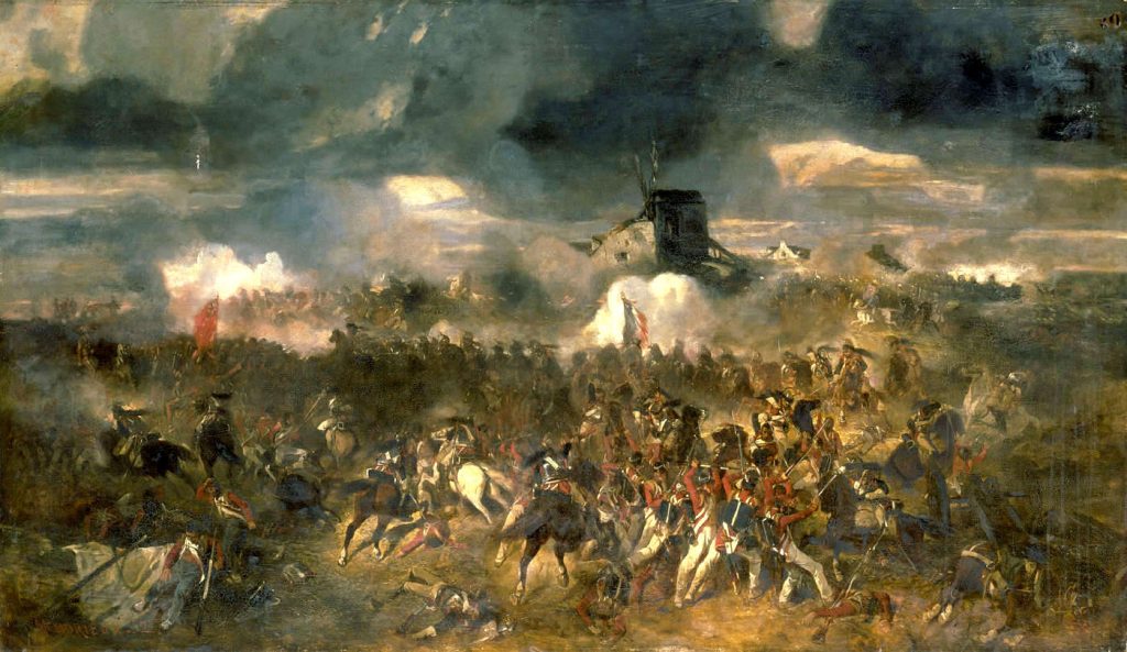 Battle of Waterloo by Clément-Auguste Andrieux