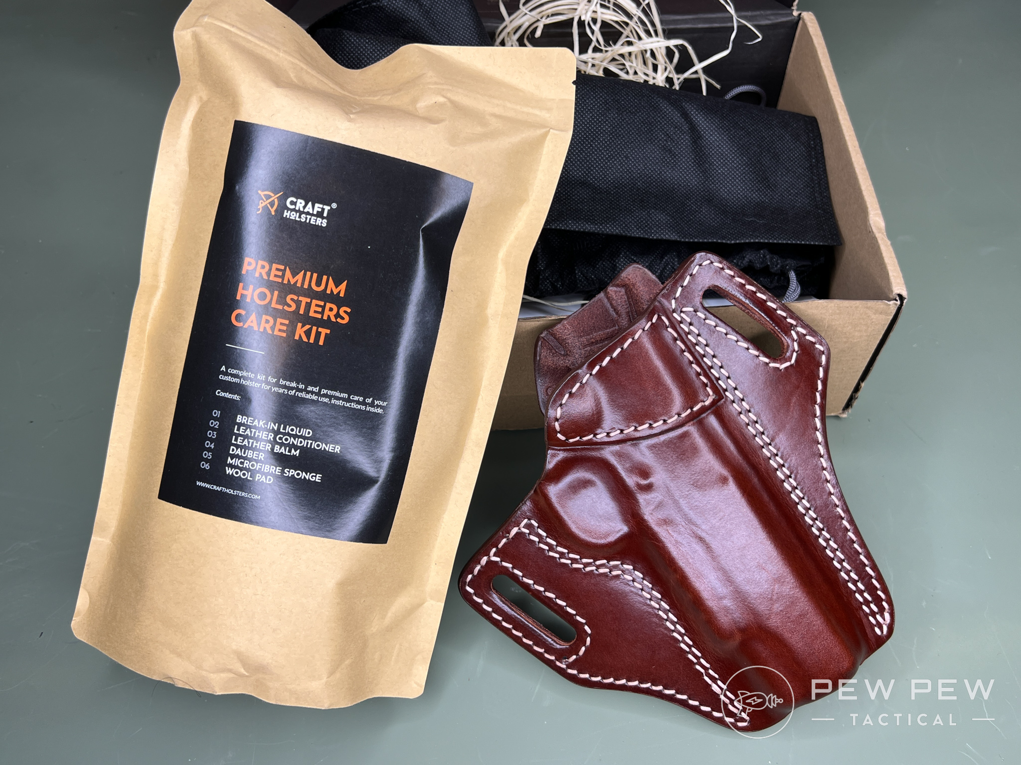 Craft Holsters Is Leather Still Good Enough? (SPONSORED) Pew Pew