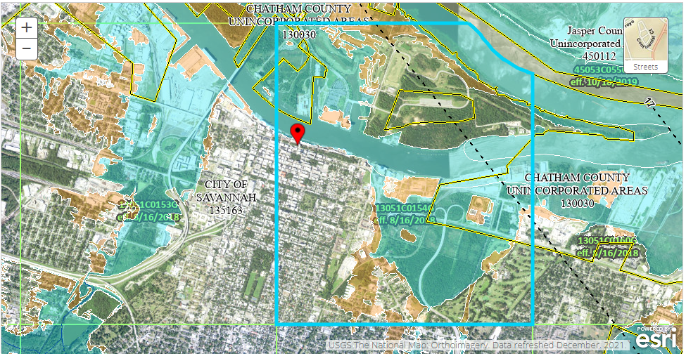 FEMA Map Screenshot