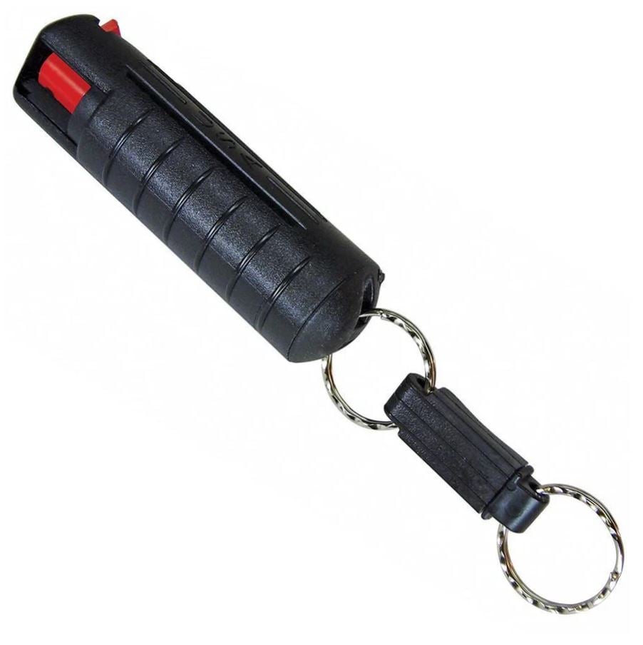 Snake Eye Pepper Spray 1/2 oz Key Chain Carrying Pouch Black