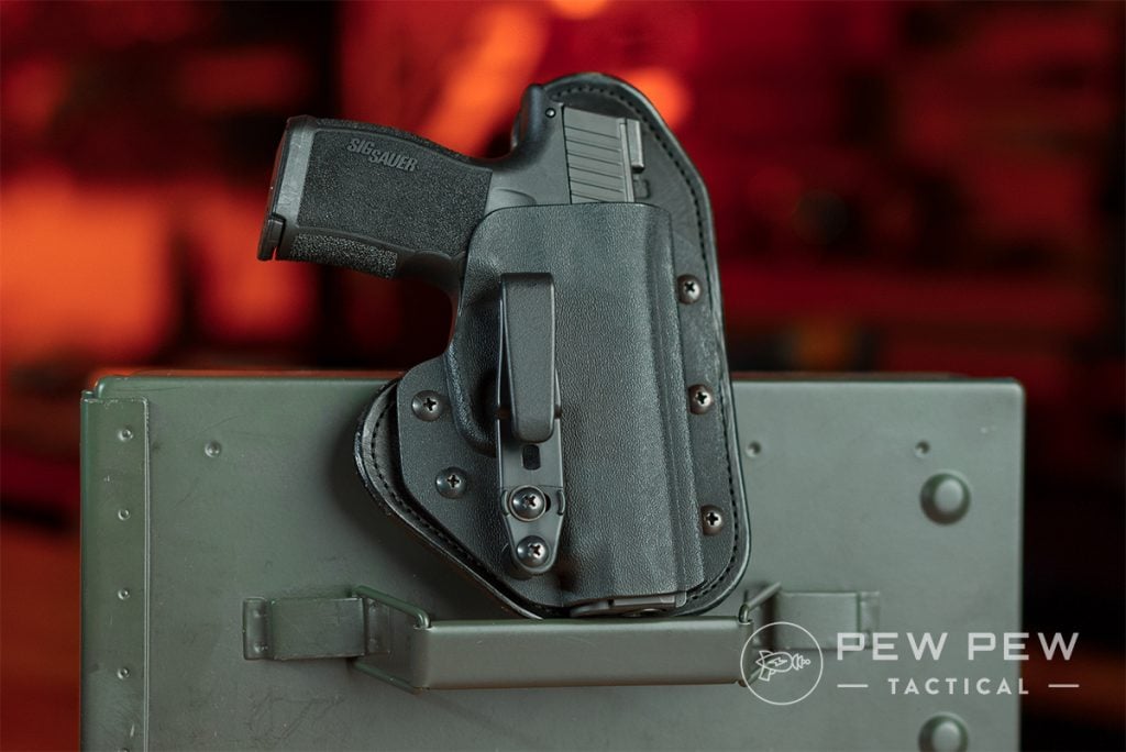 P365XL in a Hidden Hybrid Holster