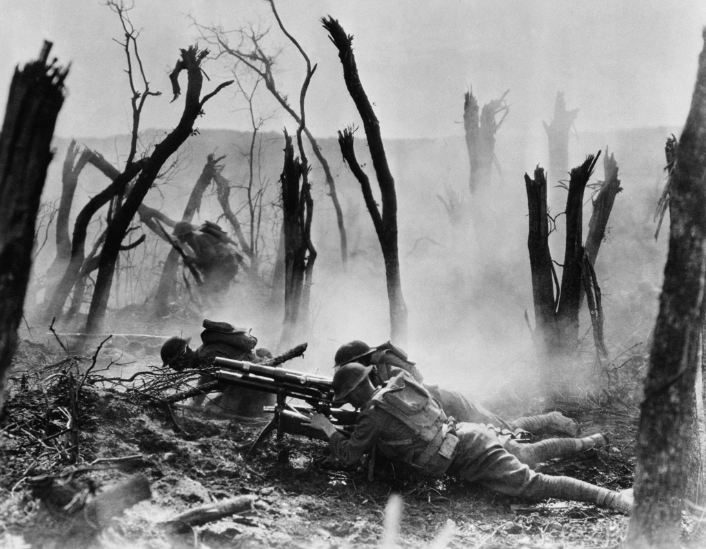 American gun crew during the Meuse-Argonne Offensive