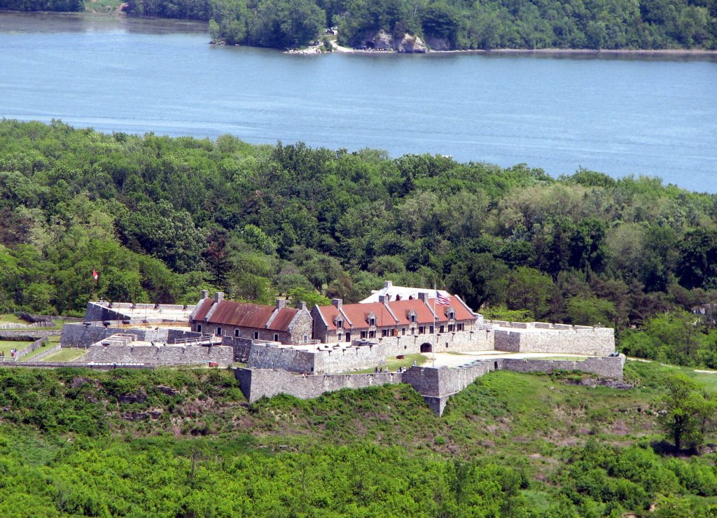 Fort Ticonderoga from nearby Mount Defiance