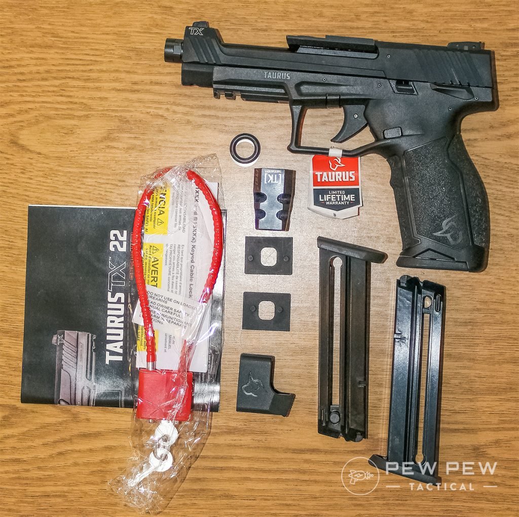 Taurus TX22 Contents