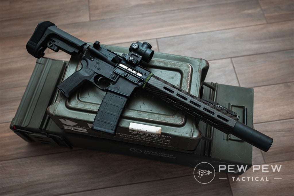 .300 BLK AR-15 Pistol, 9-Inch Ballistic Advantage
