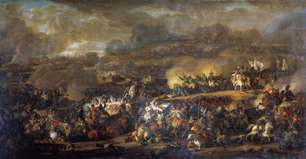 The Battle of Leipzig by Vladimir Moshkov