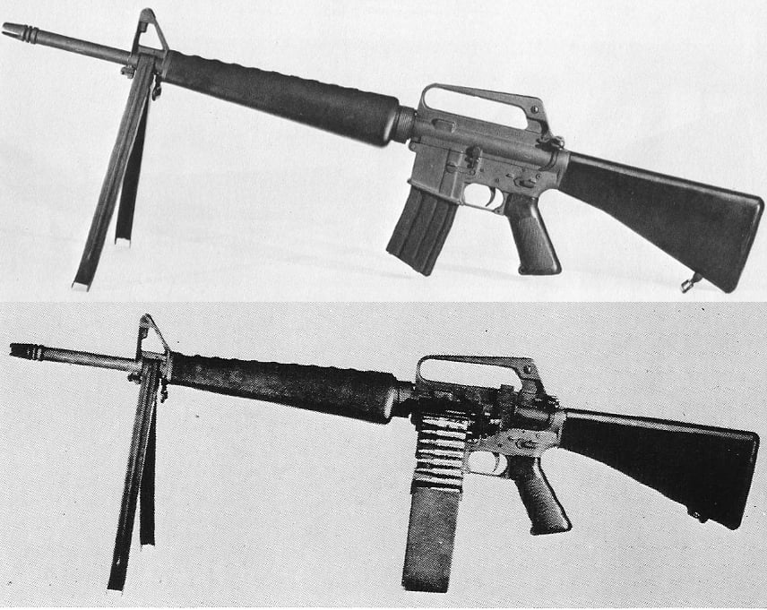 CAR-15 Heavy Assault Rifle M1 vs M2