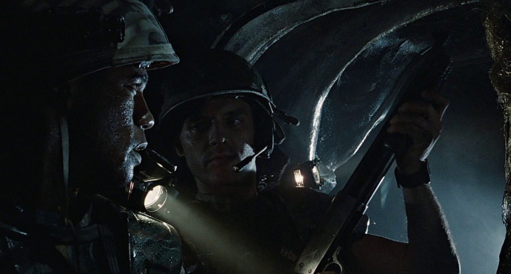 Hicks with his Ithaca 37 Stakeout in the "close encounters" scene