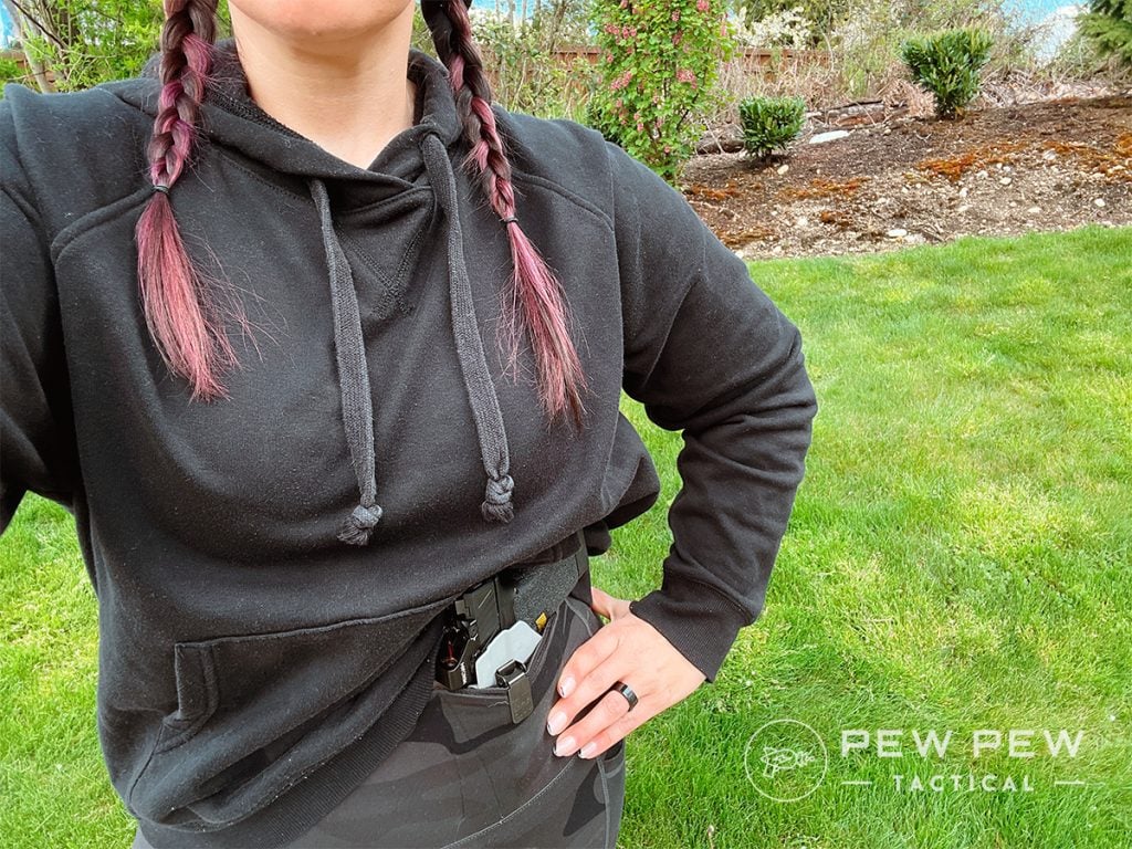 Tactical Athletic Concealed Carry Leggings With