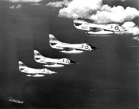 A4 Skyhawks during the Bay of Pigs Invasion