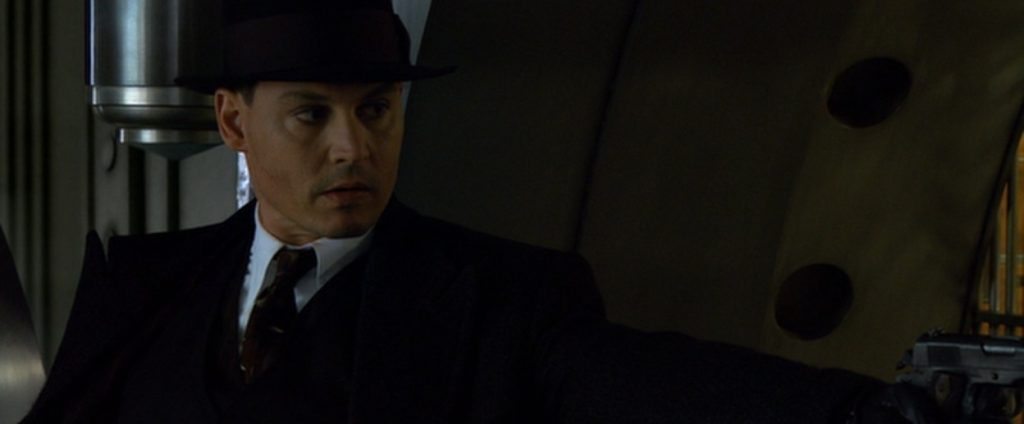 Johnny Depp as John Dillinger