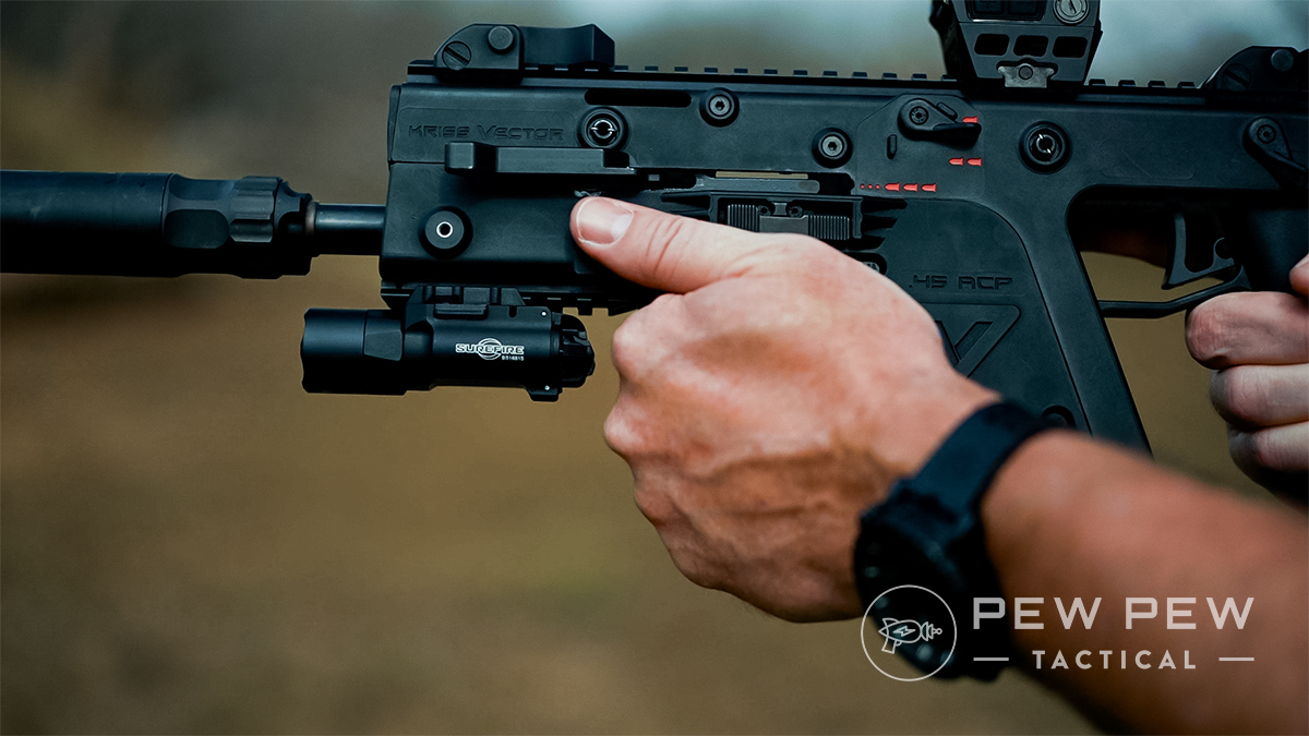 KRISS Vector .45 ACP Review: Semi..Good, Full-Auto...Not So Good? - Pew