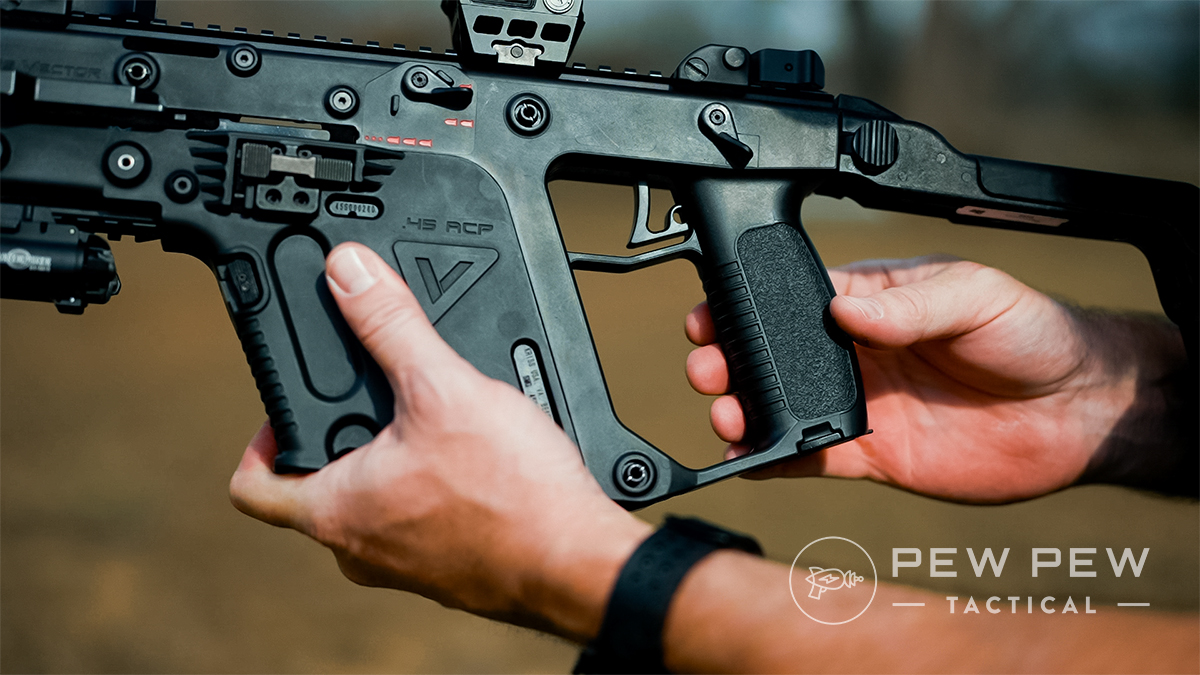 KRISS Vector .45 ACP Review Semi..Good, FullAuto...Not So Good? Pew