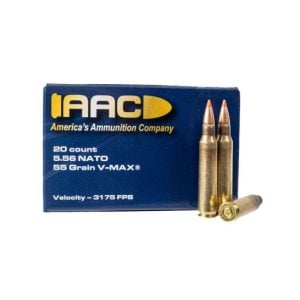 AAC 5.56 NATO 55 GR V-MAX ammo – $0.45/rd image