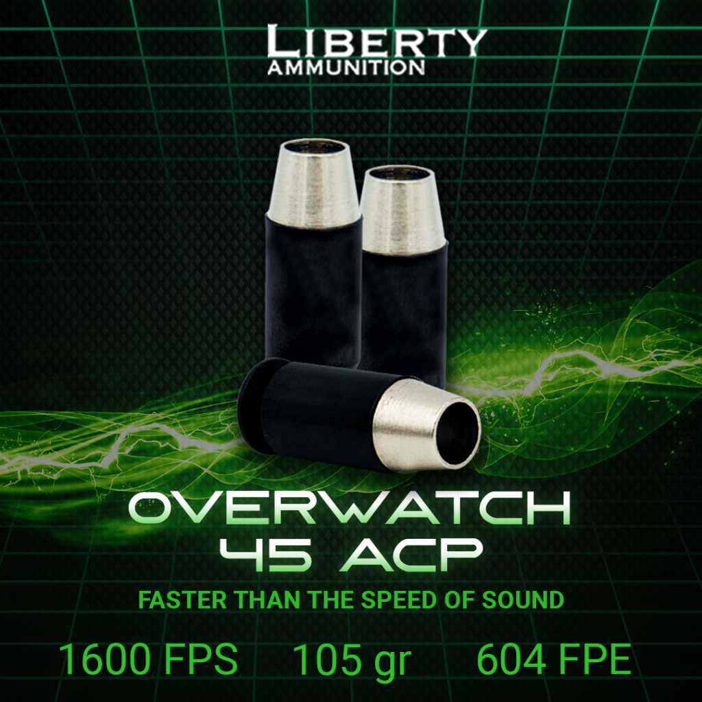 Overwatch 45 ACP by Liberty Ammunition