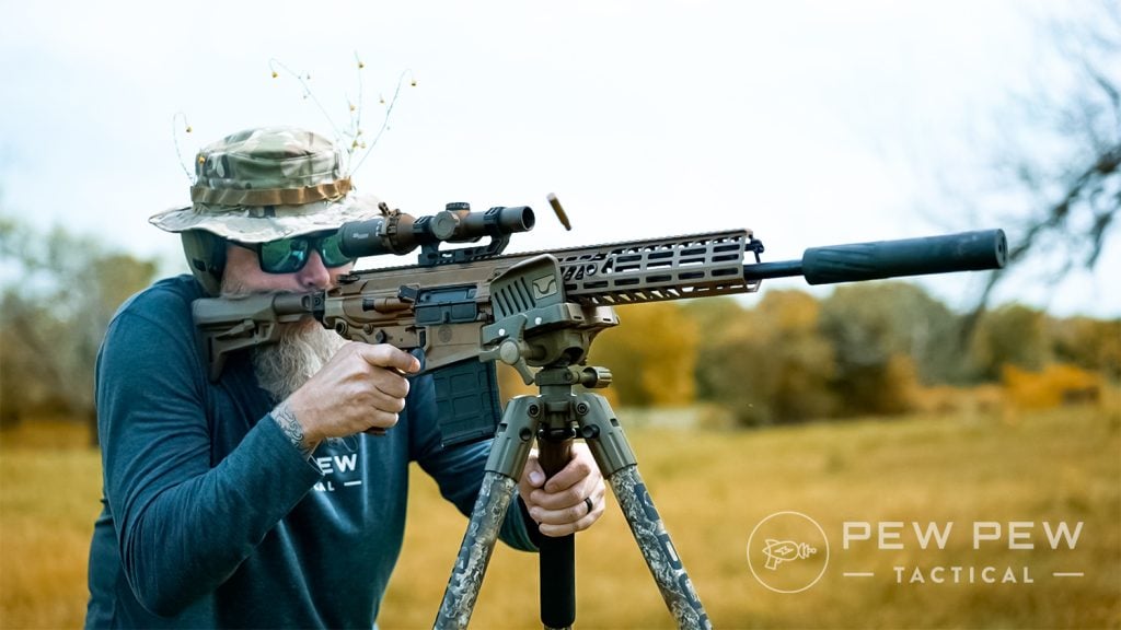 SIG Sauer MCX Spear shoot Bog Hunt