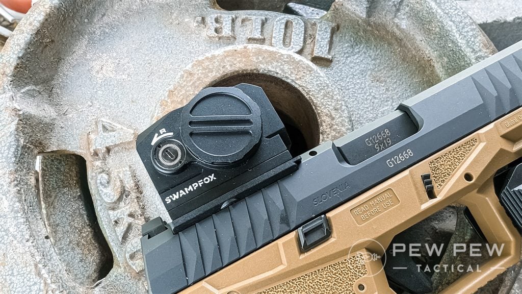 Kraken Compact Closed Emitter Red Dot  High Performance Tactical Optics  for Home Defense