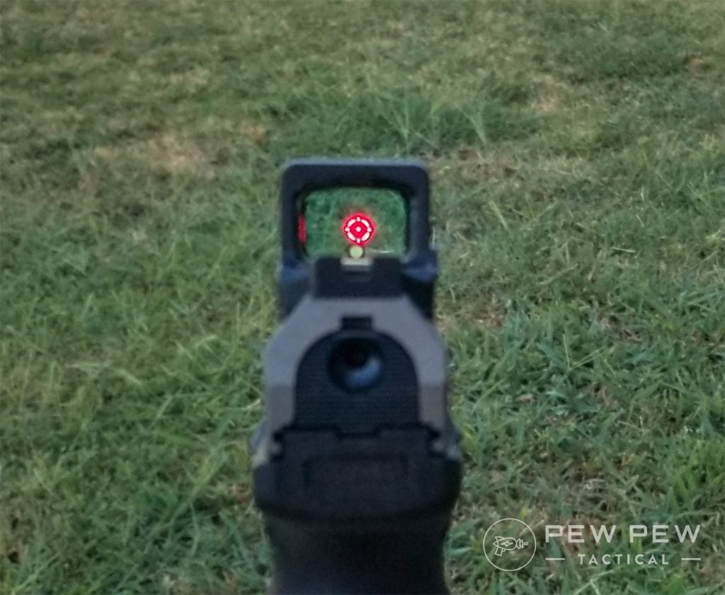 Canik TP9 Elite SC Sight Picture