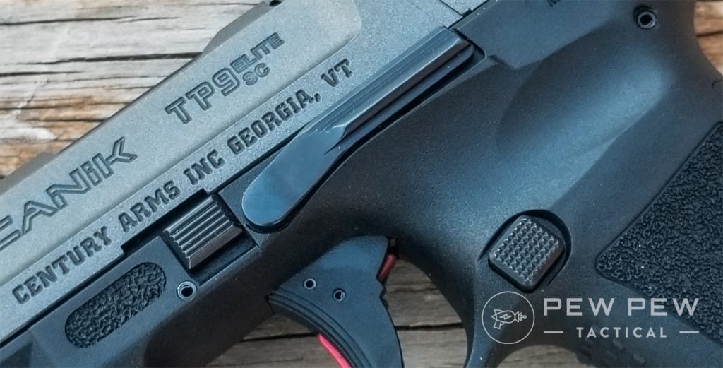 Canik TP9 Elite SC controls