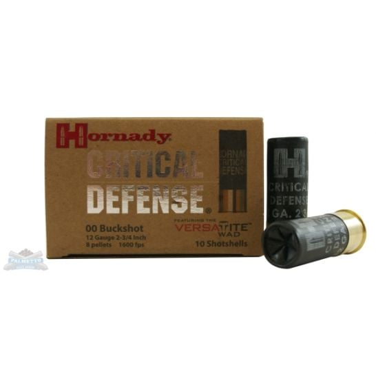 Product Image for Hornady 12ga Critical Defense 00 Buck