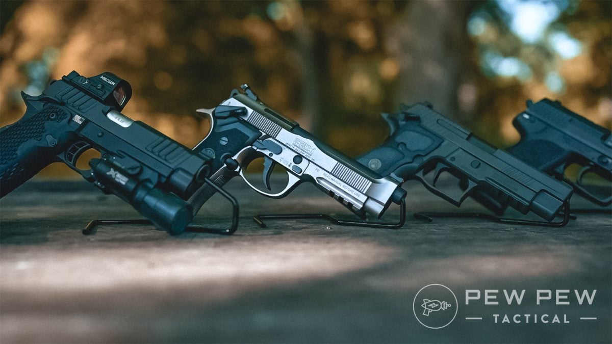 5 Best Hammer-Fired Pistols [Hands-On Tested] - Pew Pew Tactical