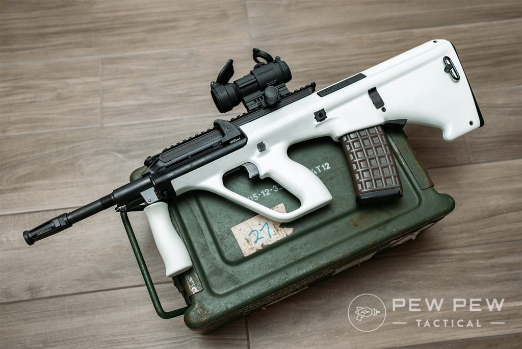 Steyr AUG with Aimpoint PRO