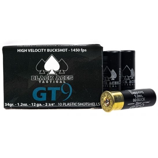 Product Image for Black Aces 12ga 00 Buckshot