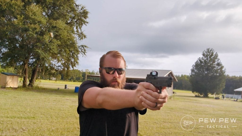 Travis with Sig P229 Legion