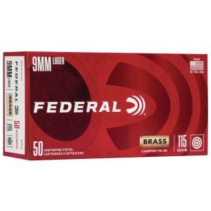 Federal Champion 9mm 115 GR FMJ ammo, 1000rds – $0.22/rd (Free Shipping) image