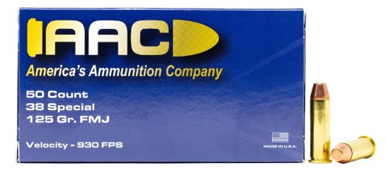 AAC .38 Special 125-grain FMJ