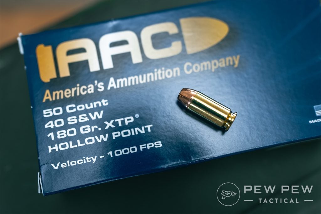 AAC .40 S&W Hollow Point XTP 180gr