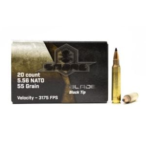 AAC Sabre Blade Black Tip 5.56 NATO 55 GR ammo – $0.50/rd  image