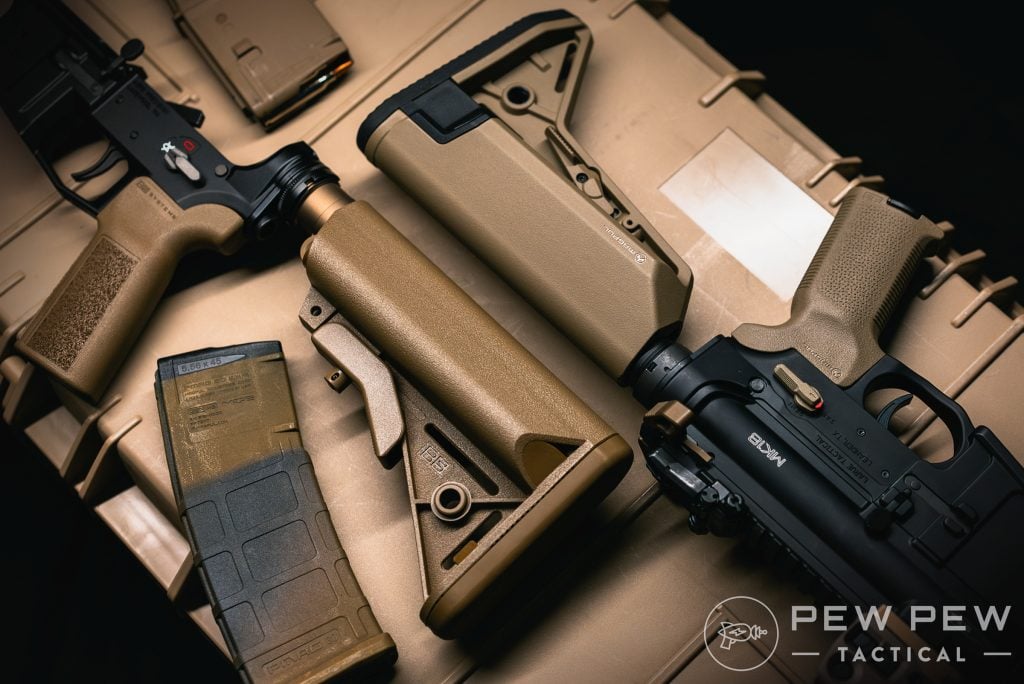 AR-15 Stocks Magpul SL-S B5 Systems Enhanced SOPMOD