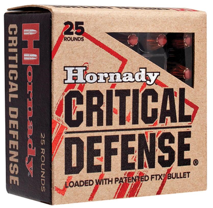 Hornady Critical Defense .38 SPL +P FTX