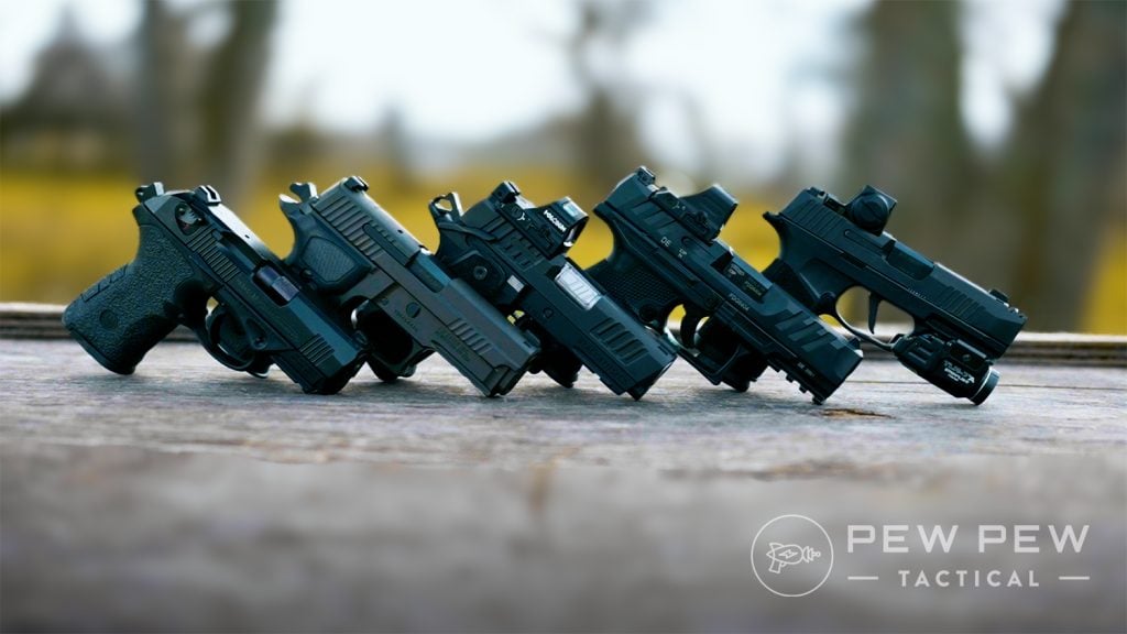 Best Compact Pistols lineup