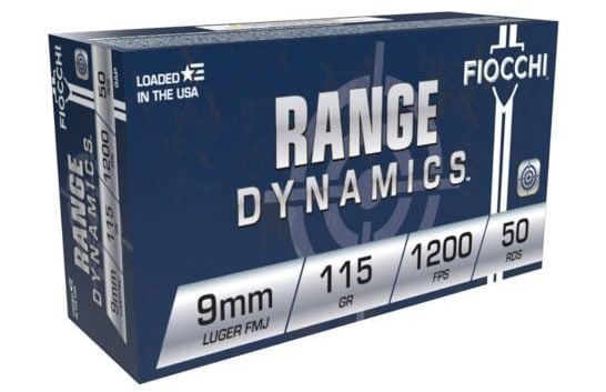 Fiocchi 115 gr FMJ