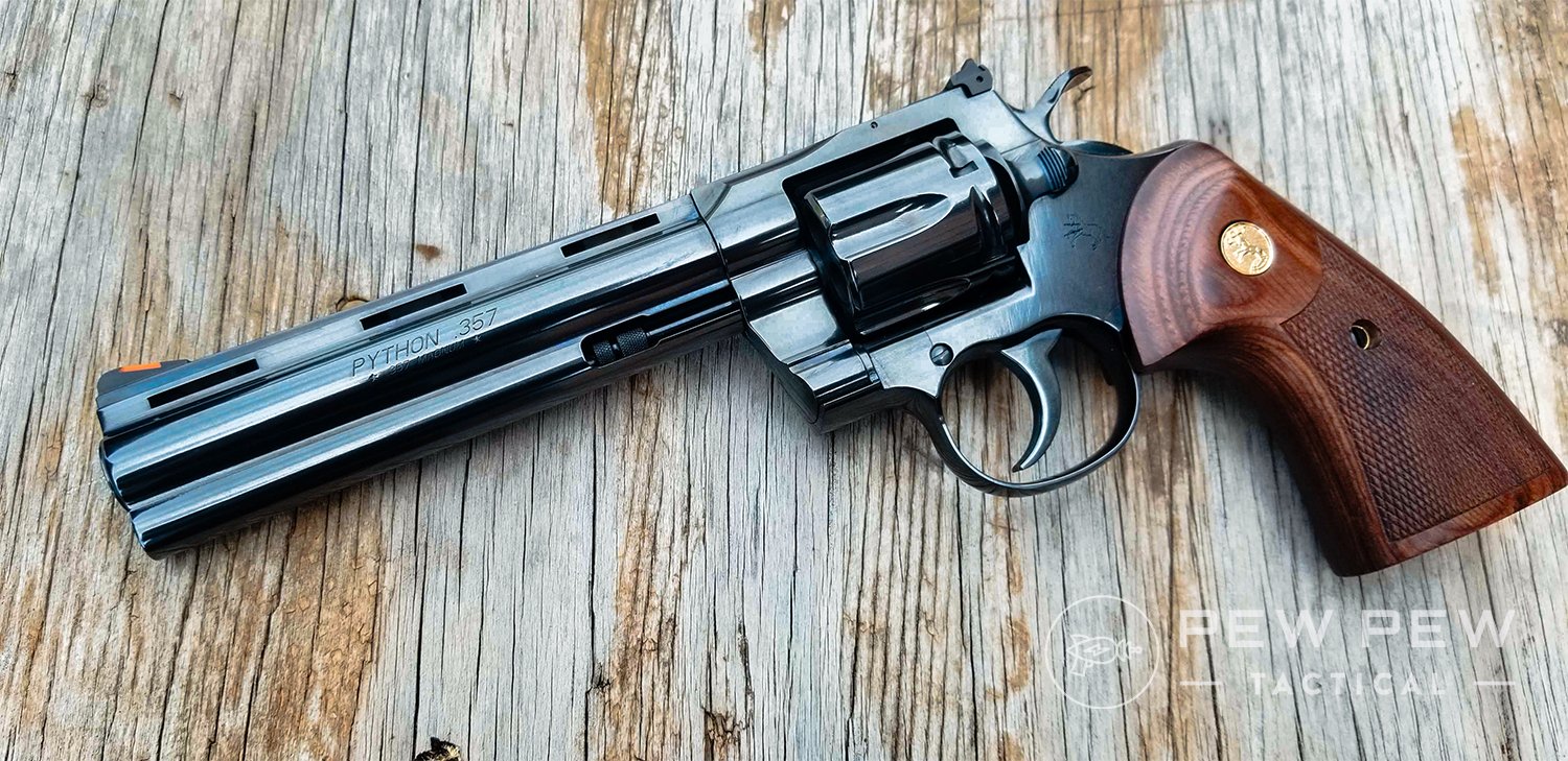 Colt Python Blued Revolver Review [Hands-On Tested] - Pew Pew Tactical