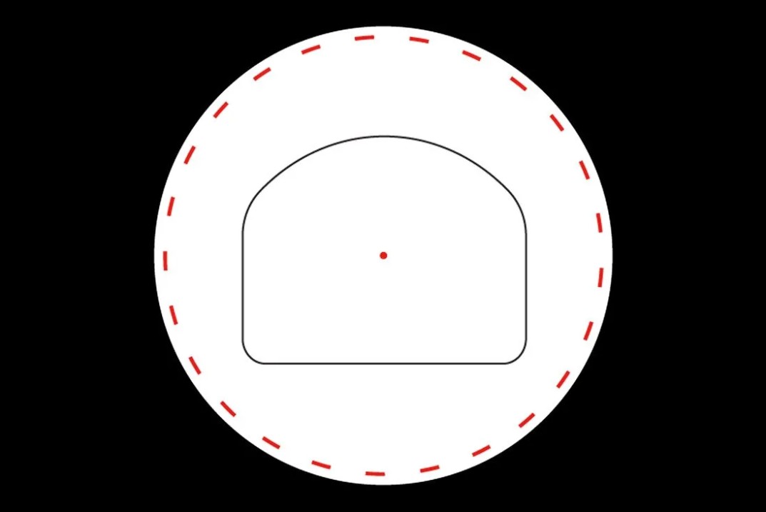 Primary Arms HTX-1 reticle