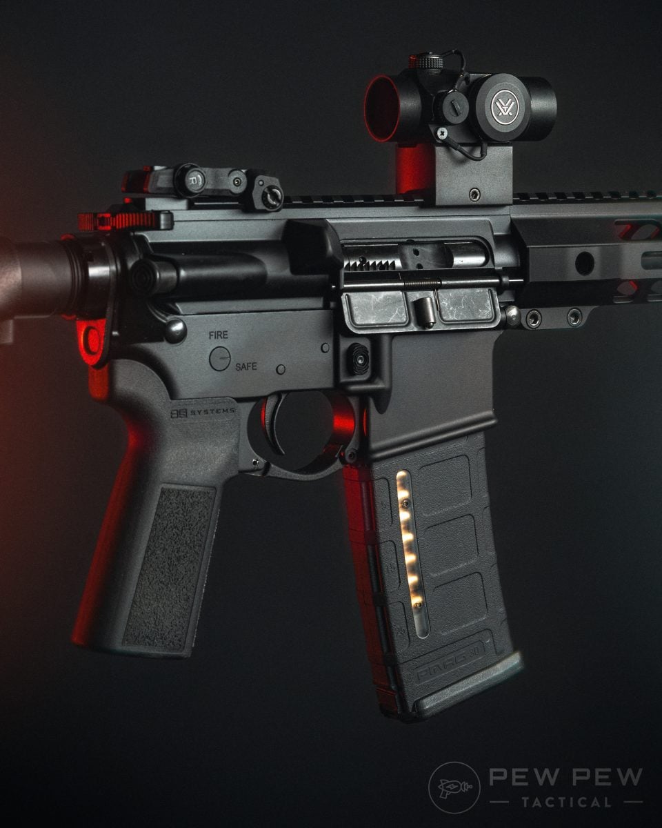 AR-15-Receiver PSA palmetto vortex sparc ii pmag magpul b5 upper lower mbus