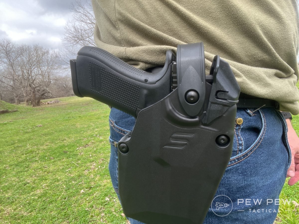 Aimpoint COA holstered