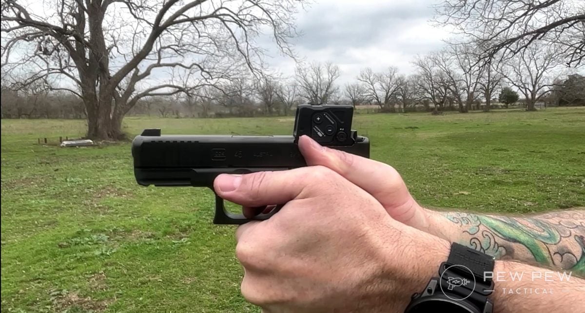 Aimpoint COA shoot left