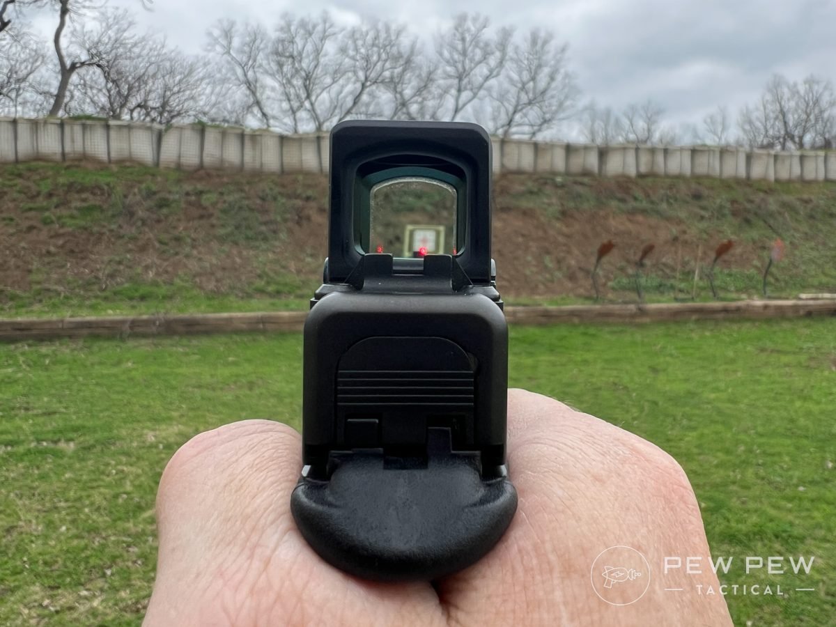 Aimpoint COA view through far