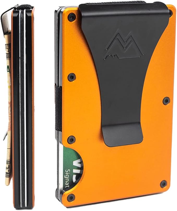 Mountain Voyage Co Minimalist Slim RFID Wallet