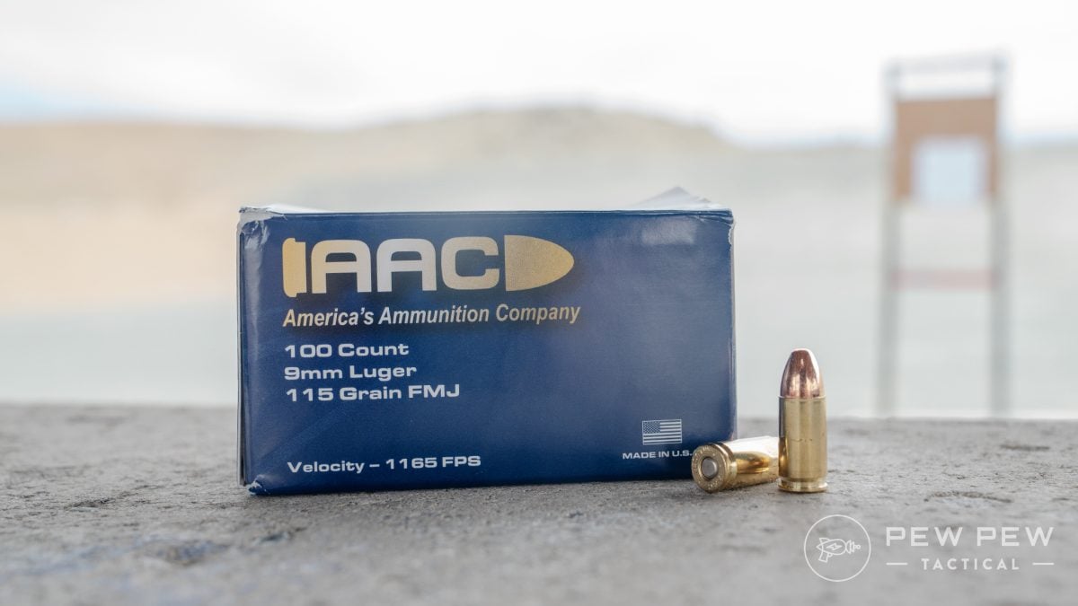 AAC 115gr 9mm ammo
