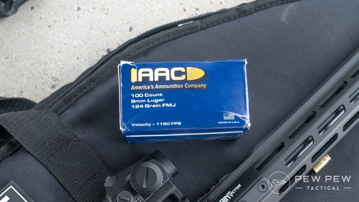 AAC 124gr 9mm ammo
