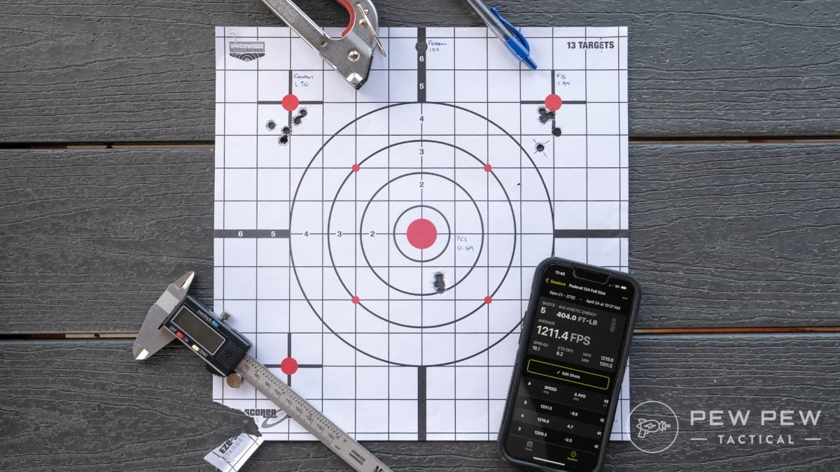 Federal HST 124gr 9mm ammo