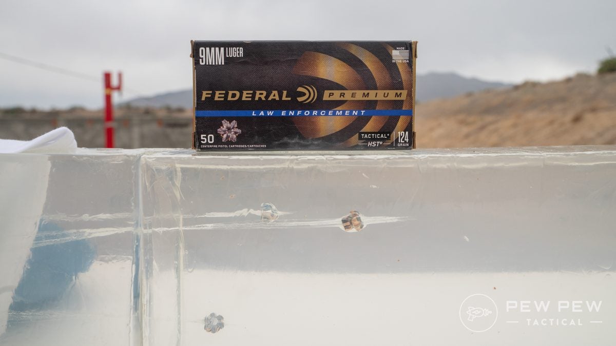 Federal HST 124gr 9mm ammo