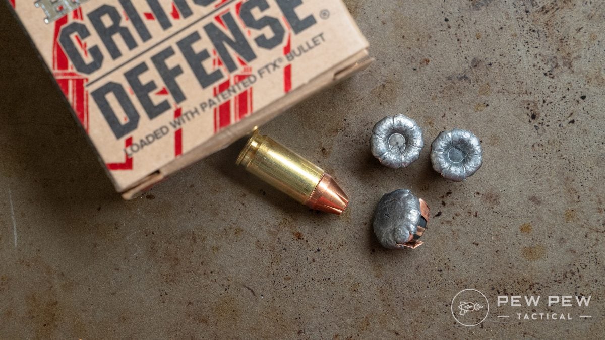 Hornady Critical Defense 115gr 9mm ammo